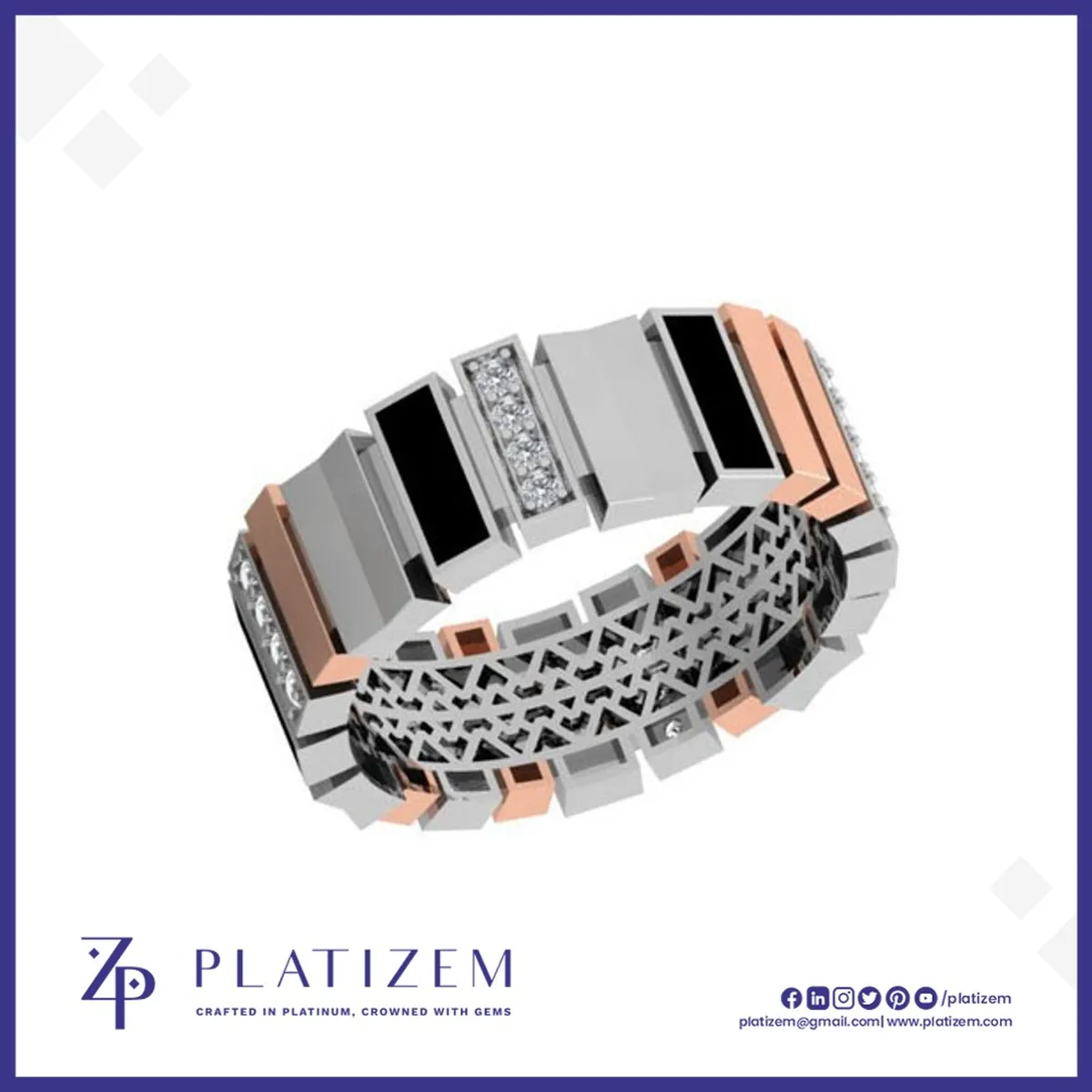 Laboratory Created Diamond Wedding Band