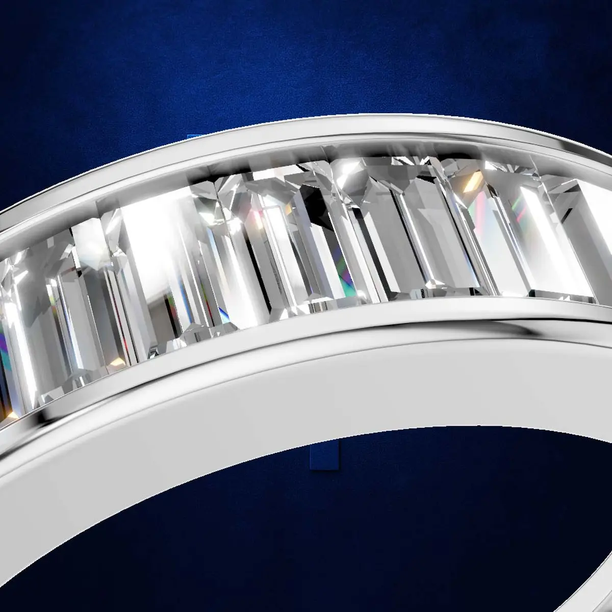 Baguette Laboratory Grown Diamond Band