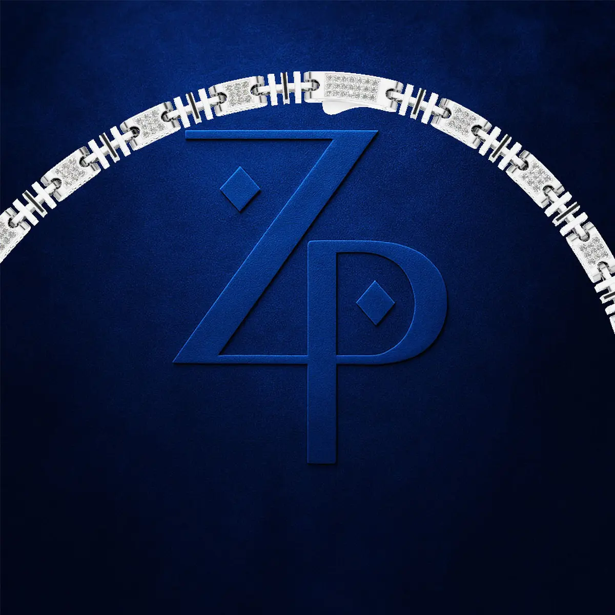 Modern Mens Lab-Grown Diamond Chain