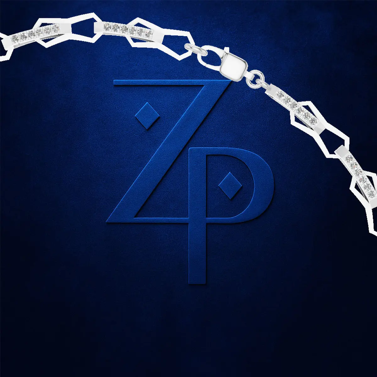 Luxury Platinum Diamond Chain for Men