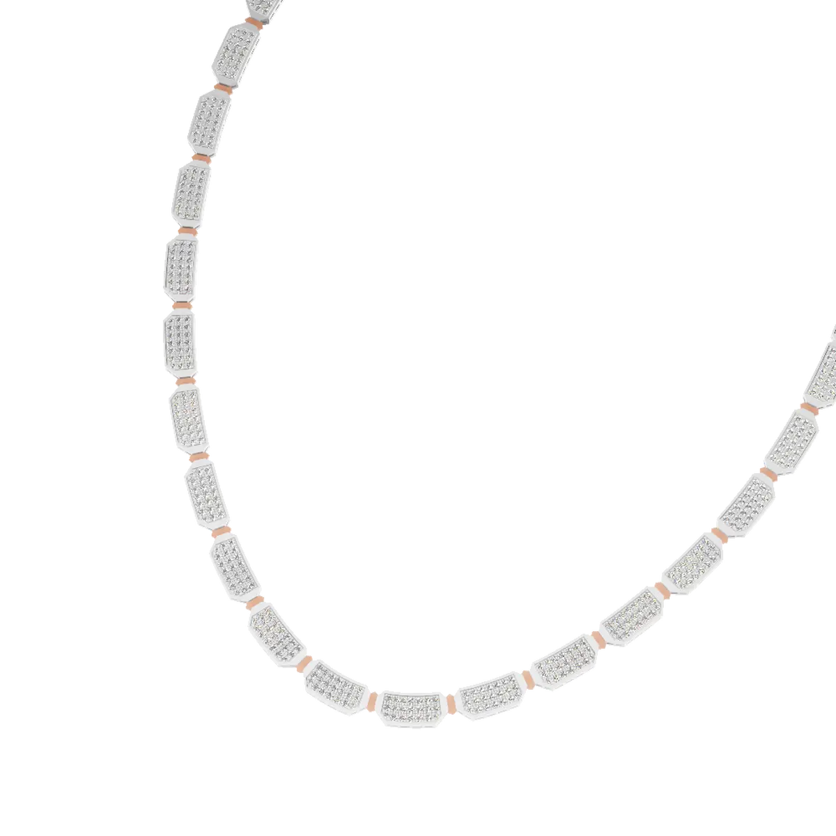 Luxury Mens Lab-Grown Diamond Chain