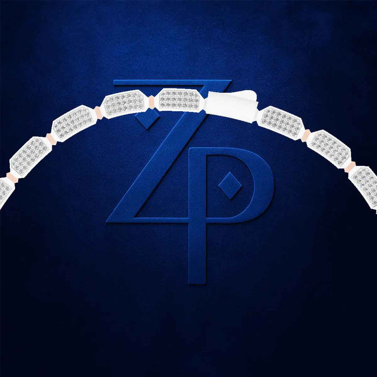 Luxury Mens Lab-Grown Diamond Chain