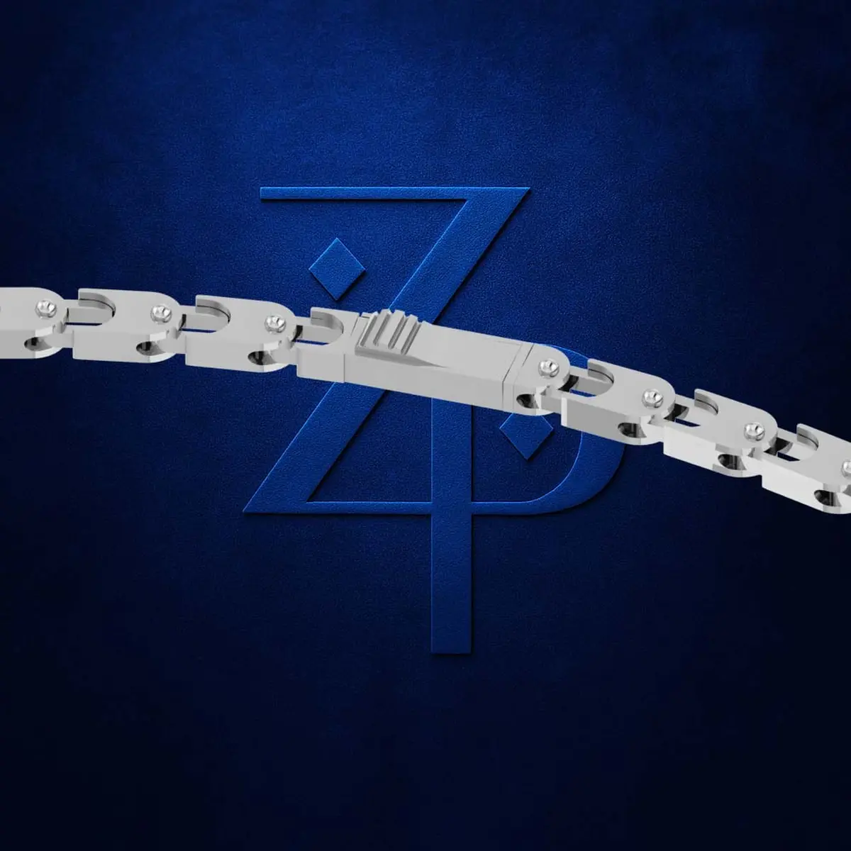 Mens Platinum Link Chain