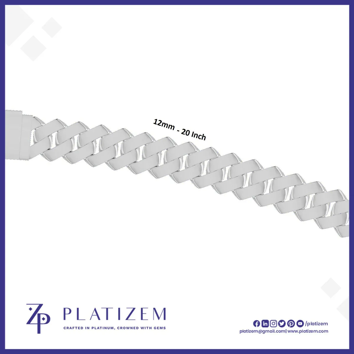 14kt Gold 12mm Curb Cuban Link Chain Featuring Thick Polished Links