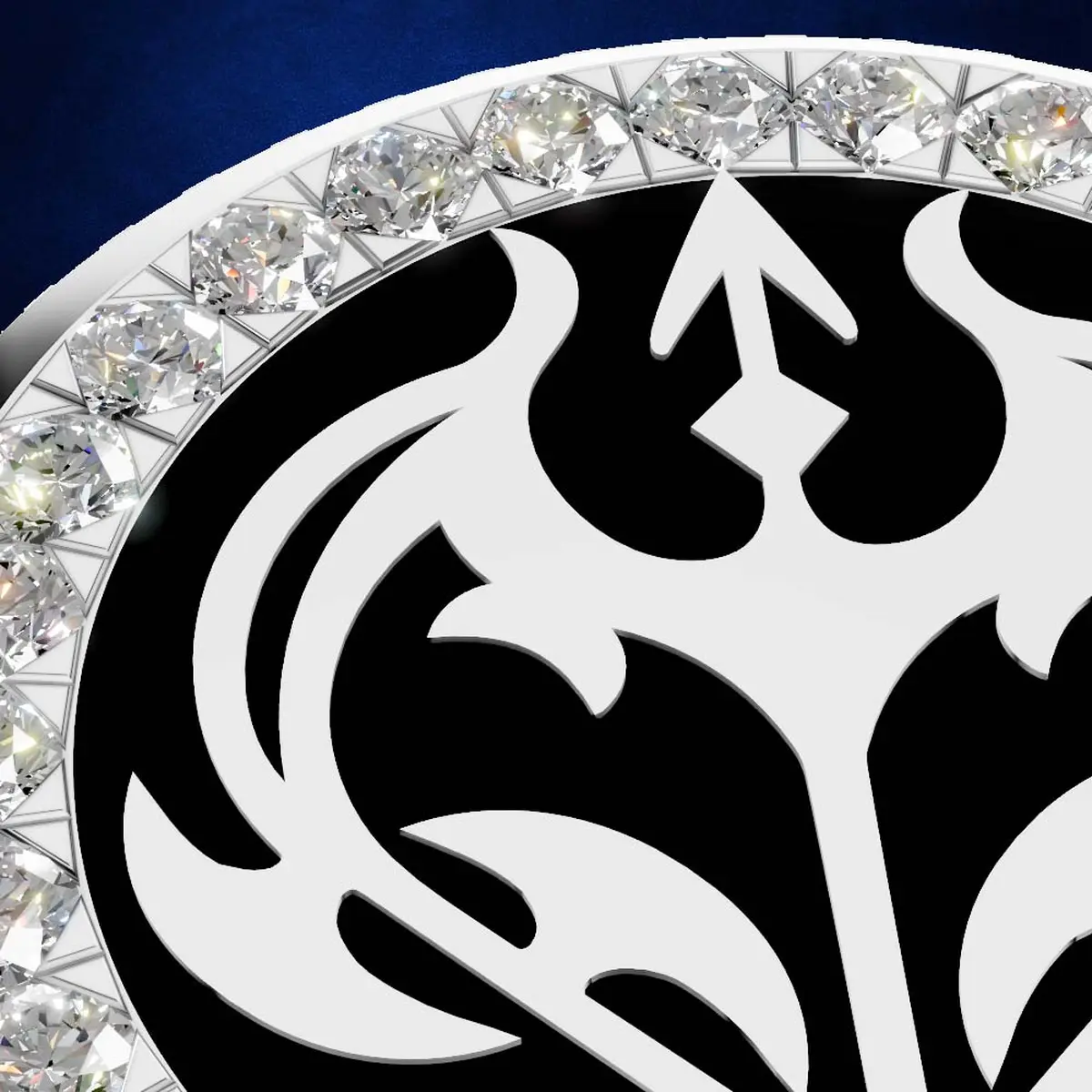 Sagittarius Archer Mark – Platinum Zodiac Men’s Button