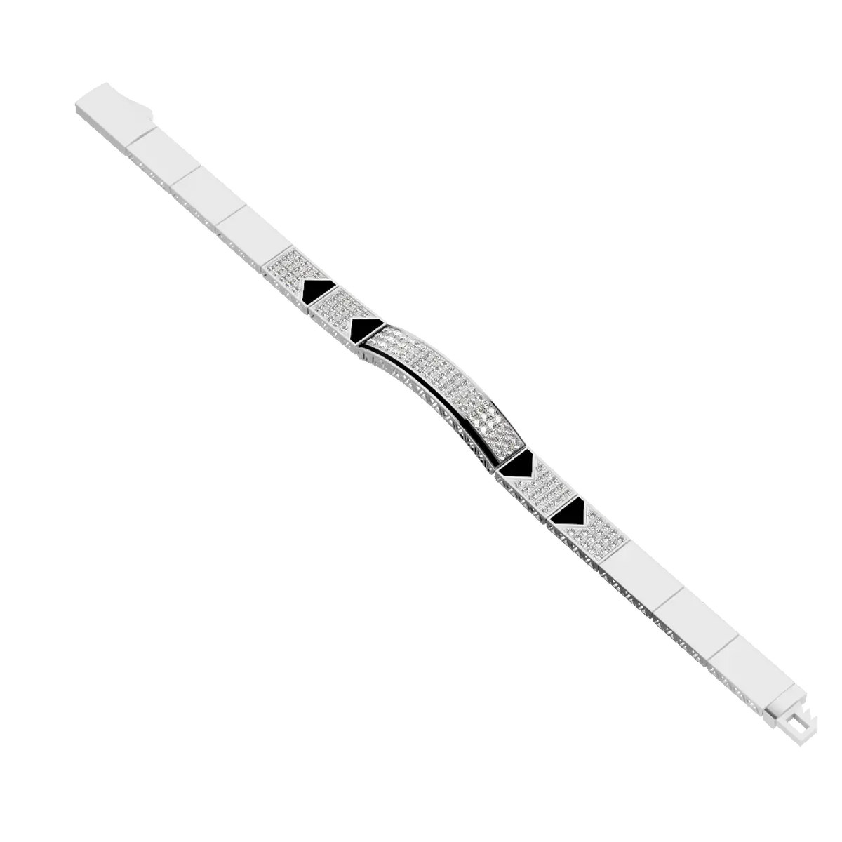 Platinum Diamond Bracelet For Men 