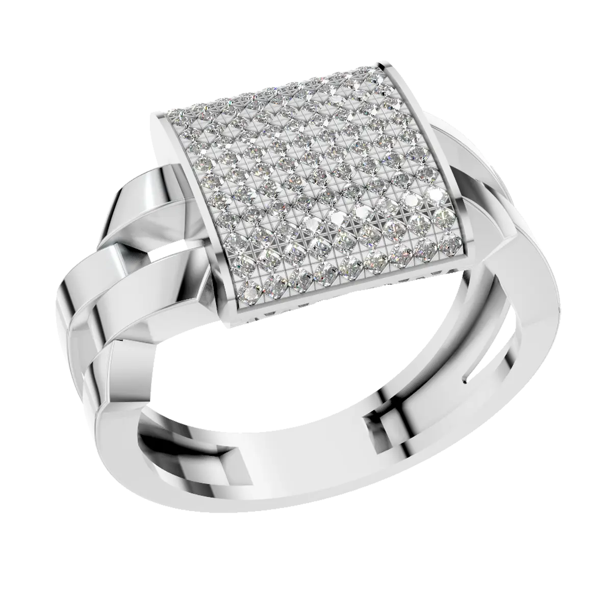  Platinum Magnus Ring for Men