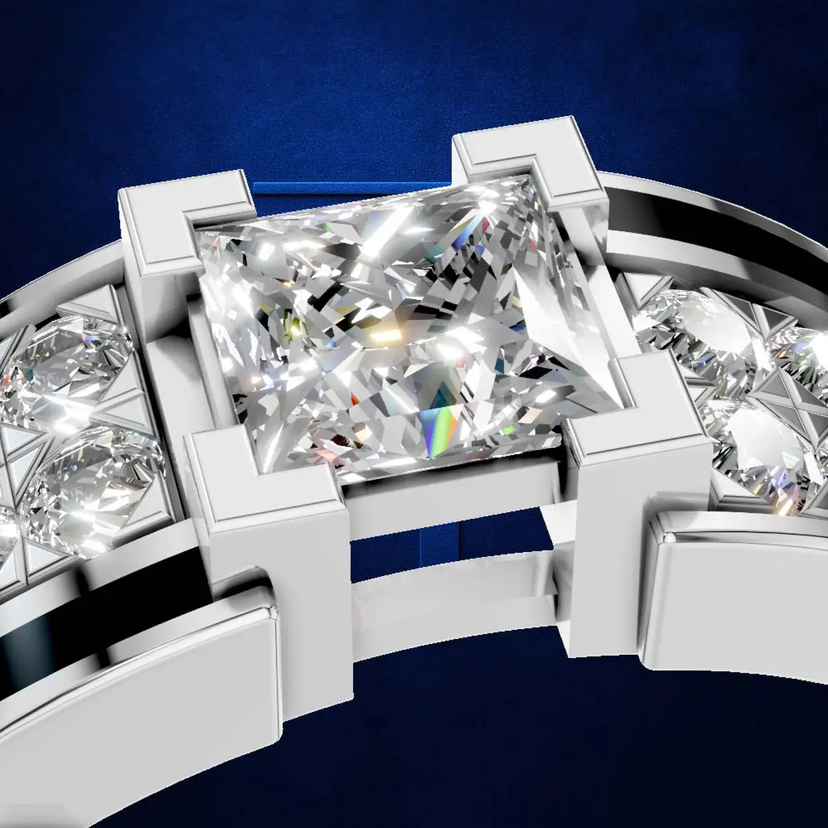 Imperial Prism Diamond Mens Ring