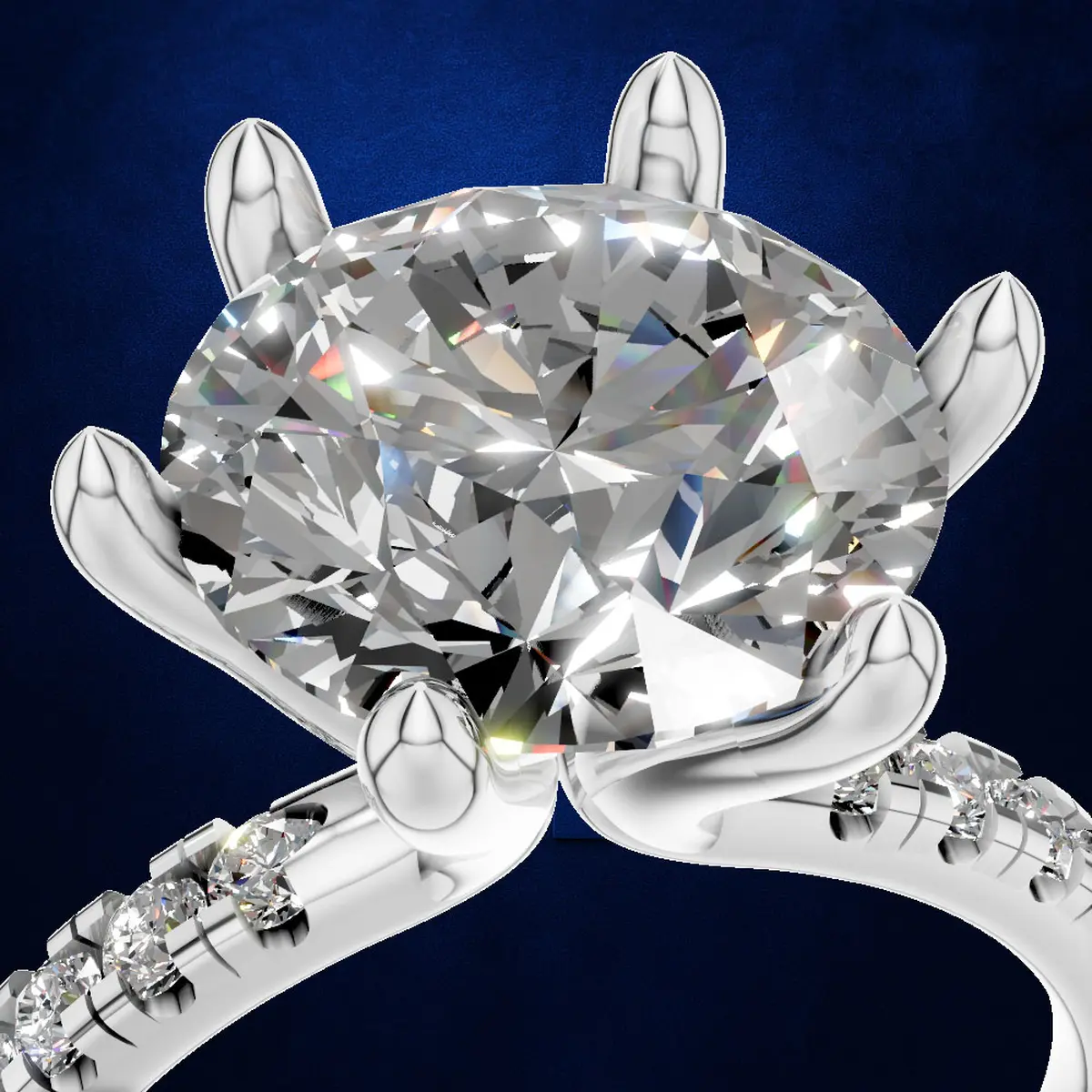Enorm 3.00ct Lab Grown Diamond Engagement Ring