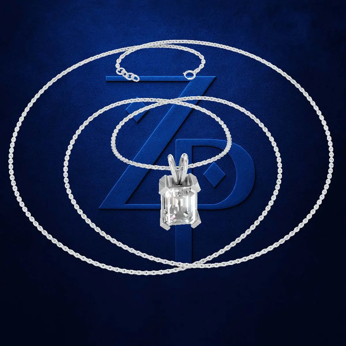 2.50ct Luxe Emerald Pendant