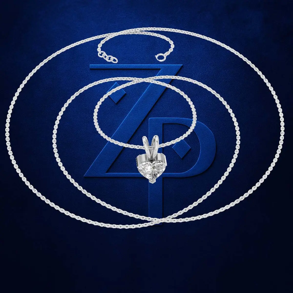 0.50ct Mini Heart Solitaire Pendant