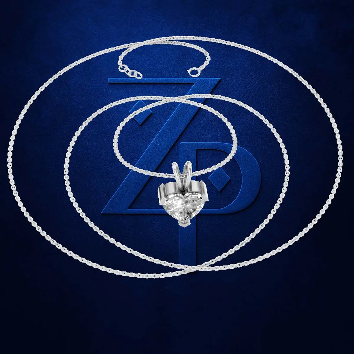 1.50ct Timeless Heart Diamond Look Pendant