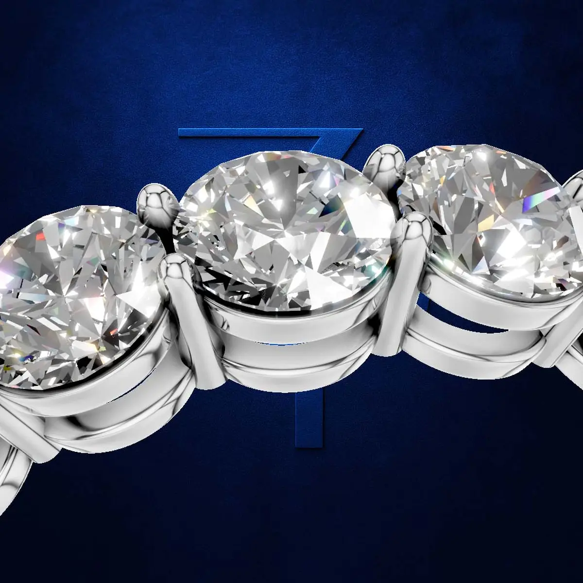 5 Stone Laboratory Grown Diamond Ring