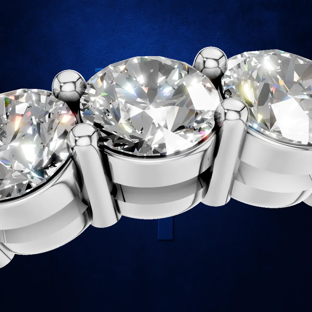 Laboratory Created Diamond Eternity Band 