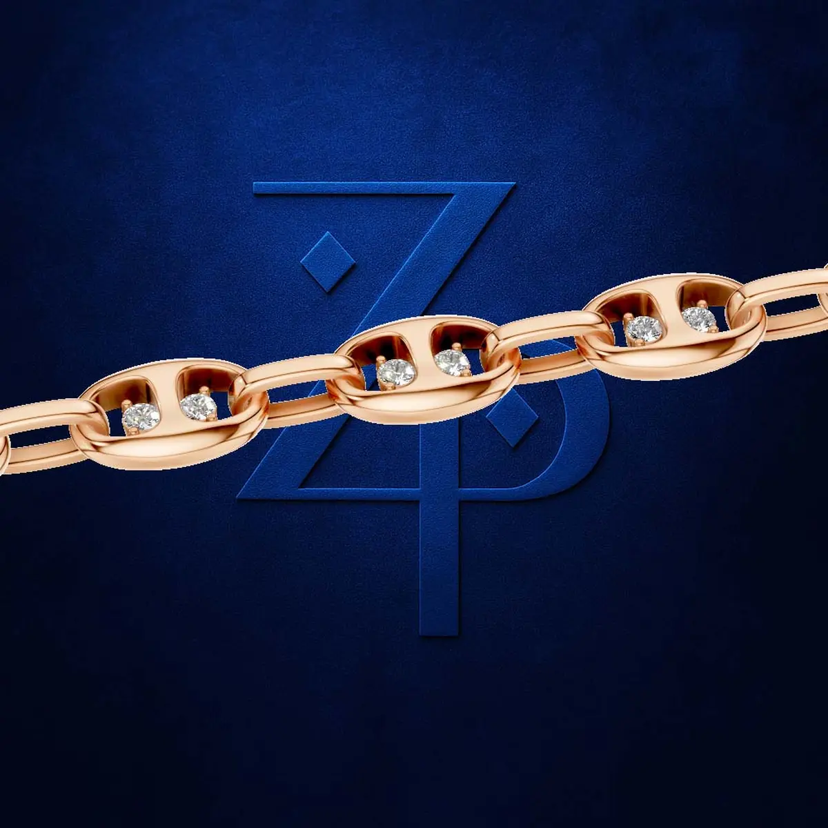 Gold Diamond Link Bracelet for Men Luxury Men?s Jewelry with Stylish, Timeless Design