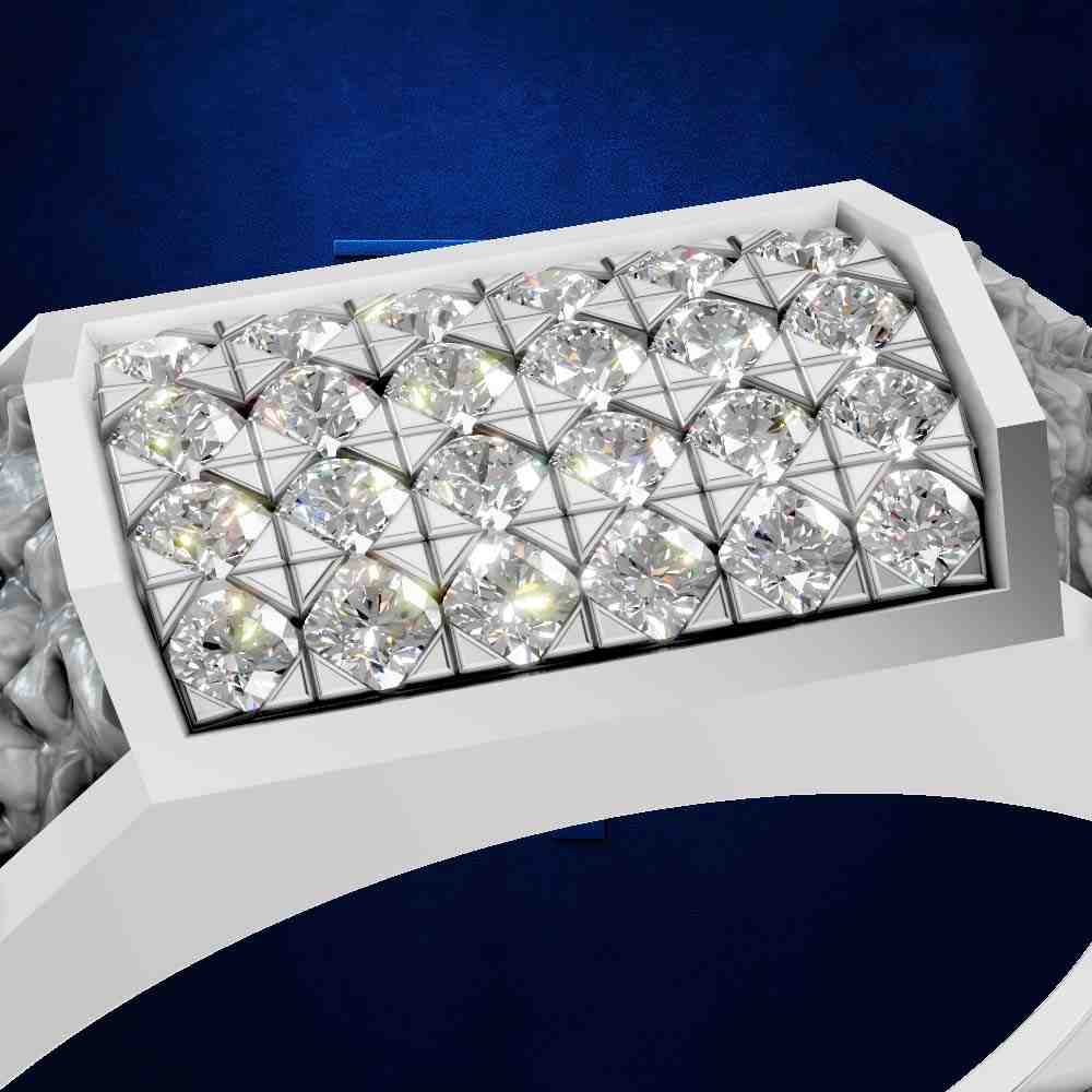 Platinum Laboratory Grown Diamond Wedding Band