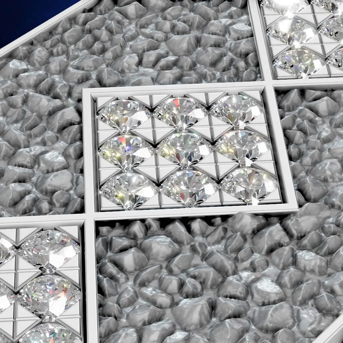 Laboratory Created Diamond Pendant Necklace