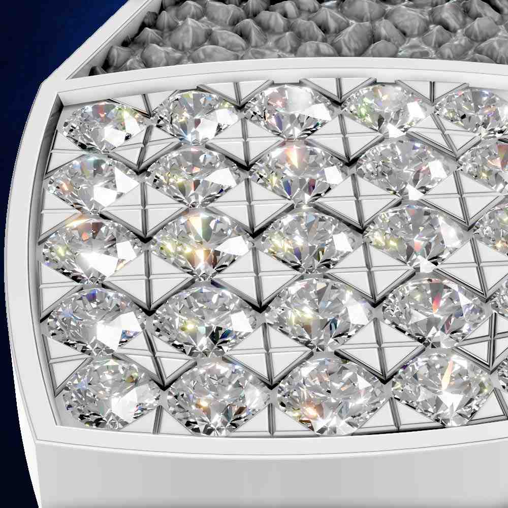 Mens Shield Cut Diamond Pendant Elegant And Sophisticated Mens Jewelry with Brilliance