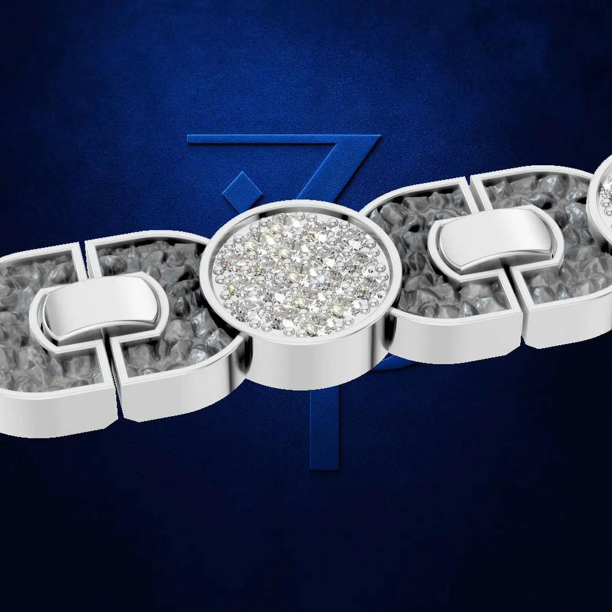 Laboratory Grown Diamond Bracelet 950 Platinum Luxury Jewelry