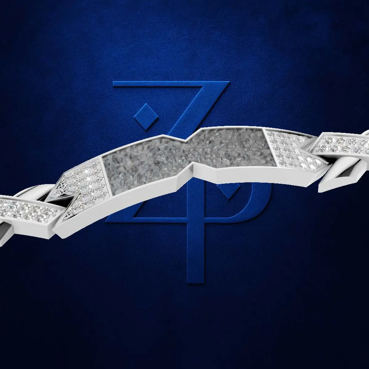 Laboratory Grown Diamond Bracelet in White Gold Elegant And Sustainable Luxury Jewelry